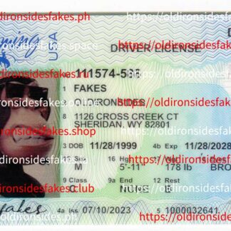 Wyoming Driver License(WY)