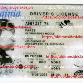 Virginia Driver License(VA 2023 PolyCard