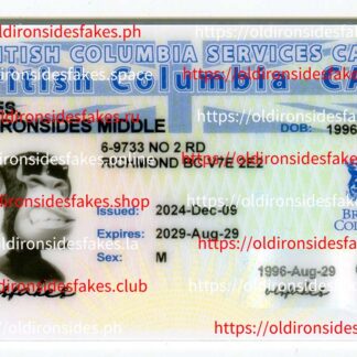 CAN British Columbia(CAN BC SC 2023 PolyCard