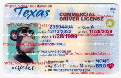 Texas Driver License(Old TX O21 CDL)