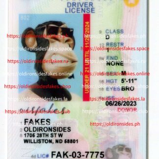North Dakota Driver License(Old ND U21)