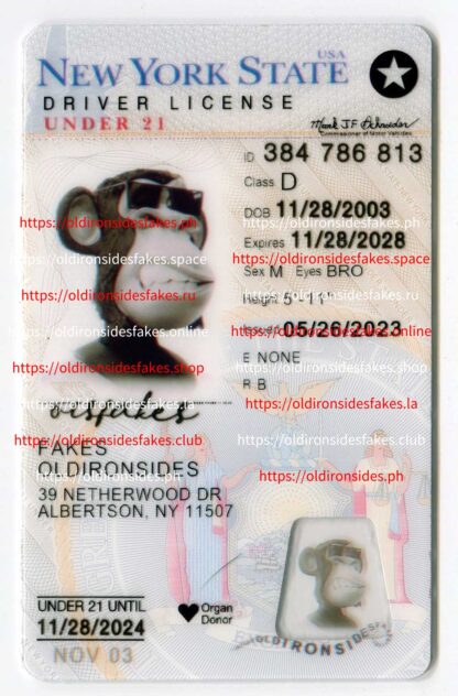 New York Driver License(NY U21 2020)