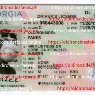 Georgia Driver License(New GA 2022 PolyCard)