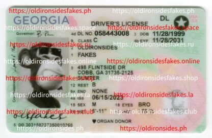Georgia Driver License(New GA 2022 PolyCard)