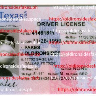 Texas Driver License(New TX 2022 PolyCard)