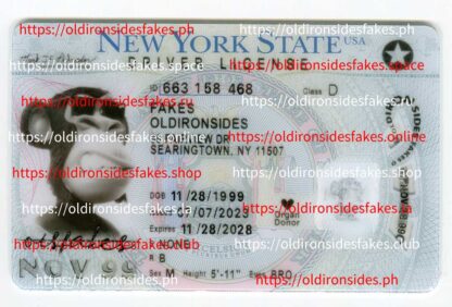 New York Driver License(New NY 2022 PolyCard)