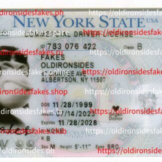 New York Driver License(New NY 2022 CDL PolyCard)