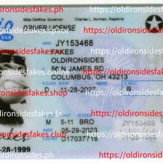 Ohio Driver License(New OH 2022 PolyCard)
