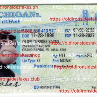 Michigan Driver License(Old MI)