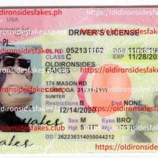 Georgia Driver License(Old GA O21)