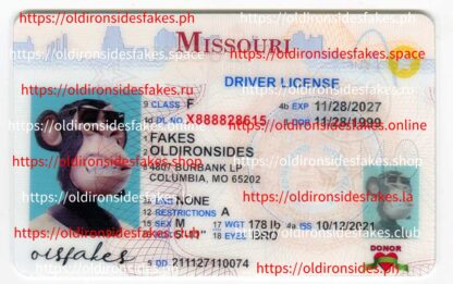 Missouri Driver License(Old MO O21)