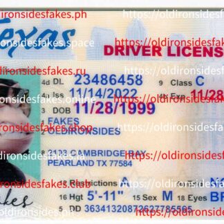 Texas Driver License(Old TX O21)