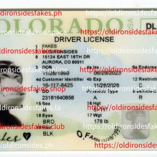 Colorado Driver License(New CO)