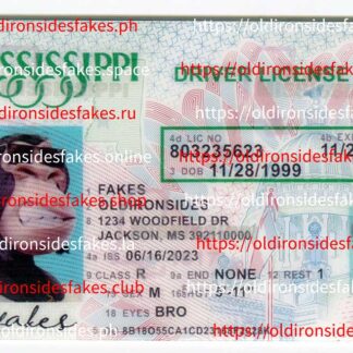 Mississippi Driver License(MS O21)