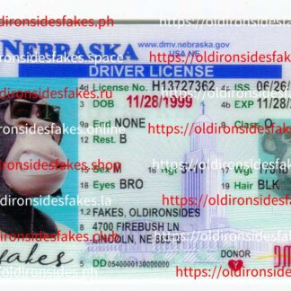 Nebraska Driver License(Old NE)