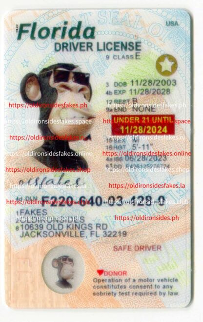 Florida Driver License(New FL U21 DRIVER)