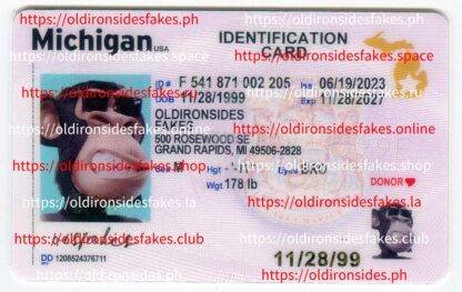 Michigan Identification Card(New MI ID)