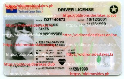 Arizona Driver License(AZ 2023 PolyCard)