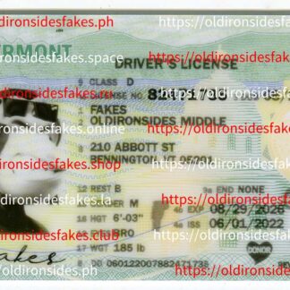 Vermont Driver License(VT 2023 PolyCard)