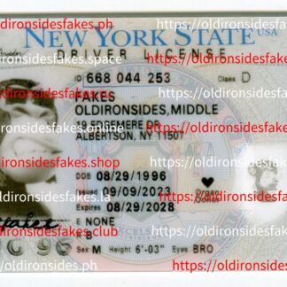 New York Driver License(New NY 2022 PolyCard V4)