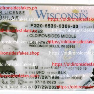 Wisconsin Driver License(WI 2023 PolyCard)