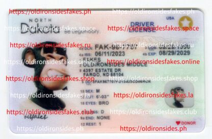 North Dakota Driver License(New ND O21 PolyCard)