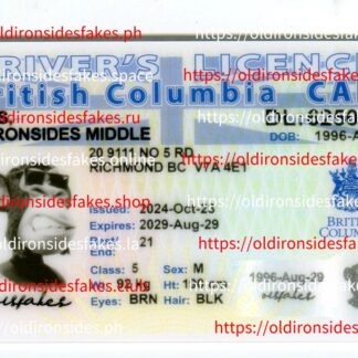 CAN British Columbia(CAN BC DL 2023 PolyCard)