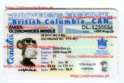 CAN British Columbia(CAN BC DL 2023 PolyCard)
