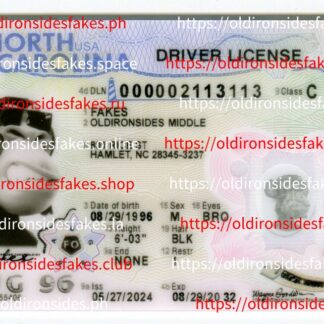 North Carolina Driver License(New NC O21 2024 PolyCard)