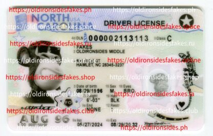 North Carolina Driver License(New NC O21 2024 PolyCard)